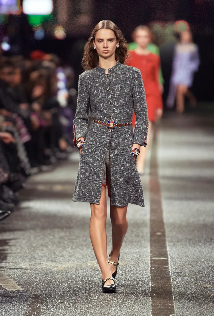 香奈兒2023/24 Métiers d’art工坊系列大秀。品牌提供