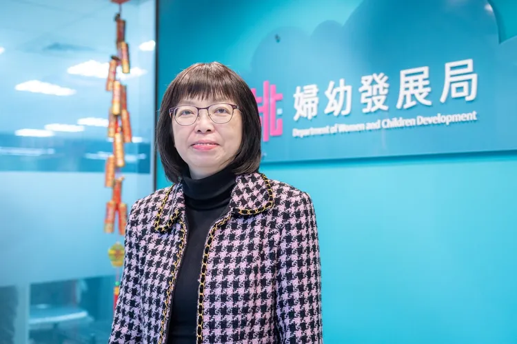 桃園市婦幼發展局長杜慈容。桃園市府提供