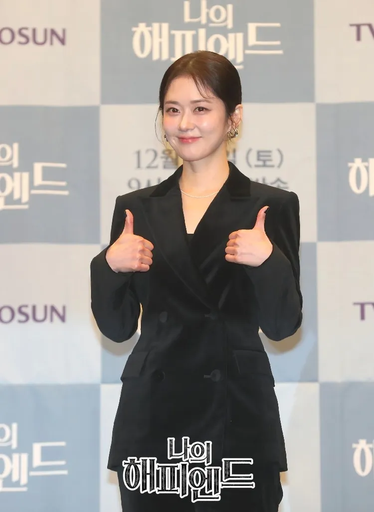 張娜拉透露婚後忙拍戲，很難與小6歲攝影師尪常常見面。翻攝朝鮮TV