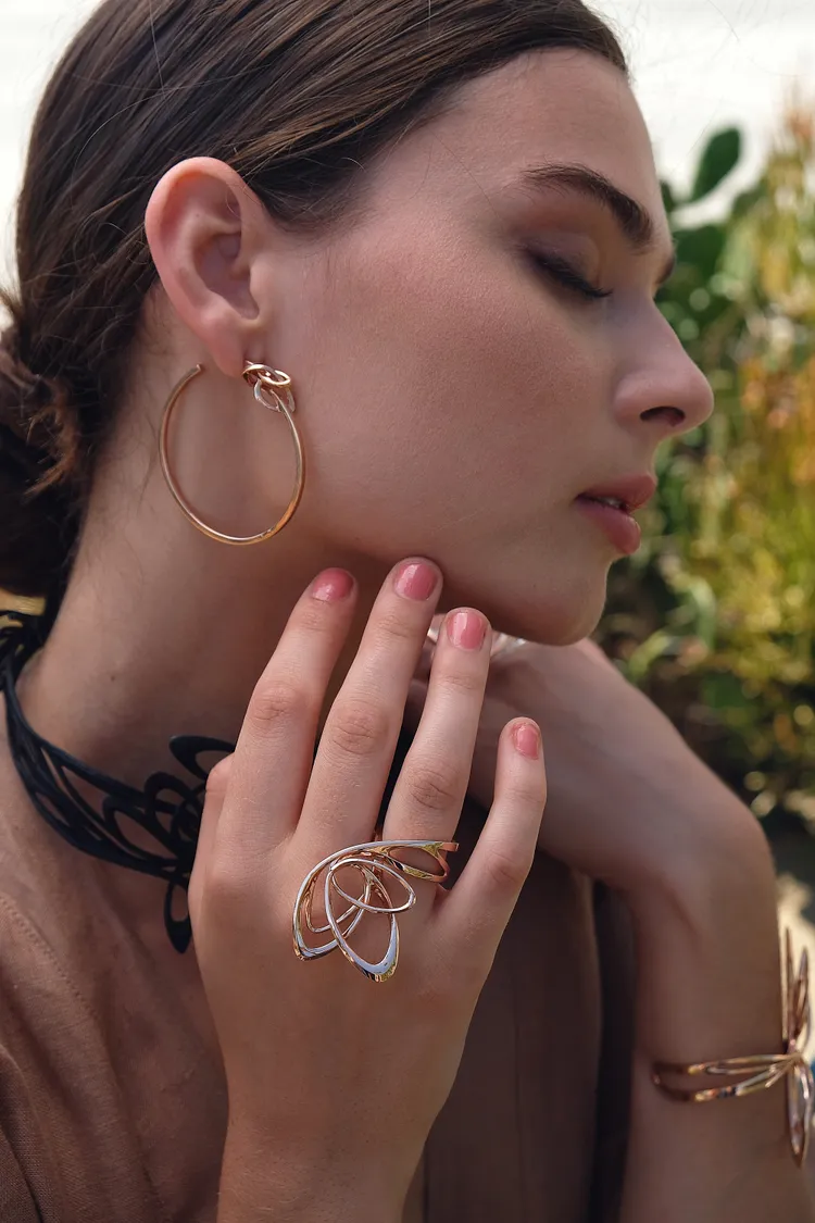 LACE by Jenny Wu的作品皆以3D列印製成。品牌提供