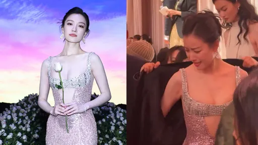 寧願冷死也不要醜死 倪妮低胸戰-6℃差點哭出來