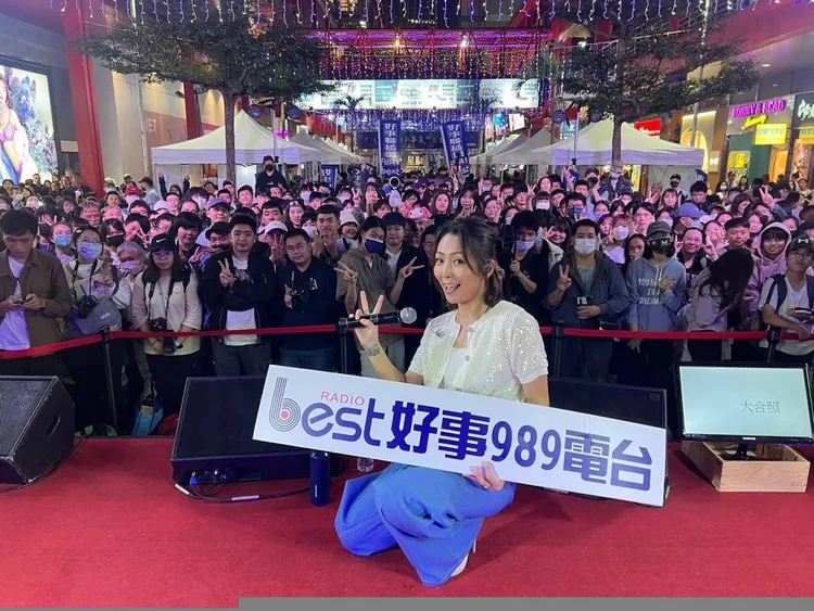 林曉培上周出席公益活動。杰思國際音樂提供