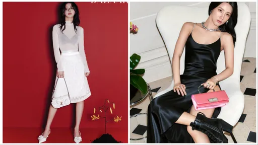 (G)I-DLE薇娟惹火穿Jimmy Choo 鑽石包加身腳上還開蘭花