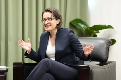 受外媒專訪　蕭美琴：台灣如貓溫暖可愛「但不要招惹我們」