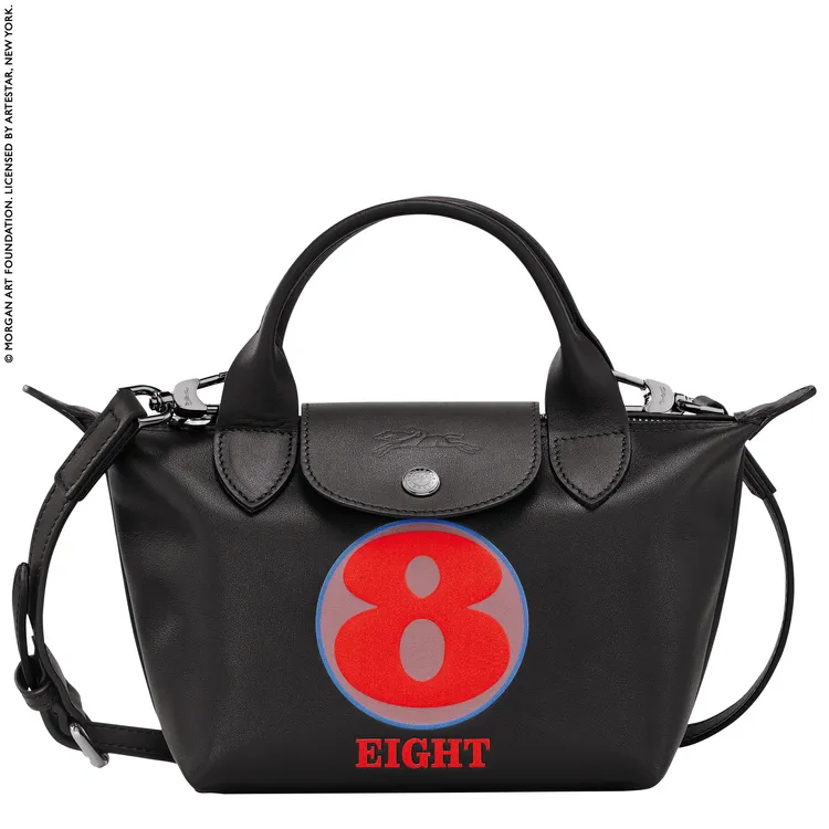 LONGCHAMP X ROBERT INDIANA迷你手提包，2萬2400元。品牌提供