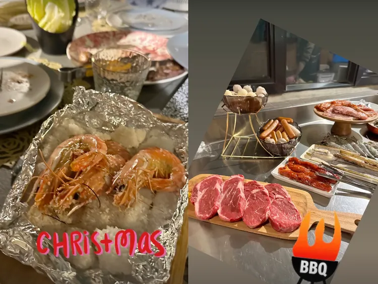 黎淑賢18小時前才PO出聖誕聚會照。翻攝黎淑賢IG