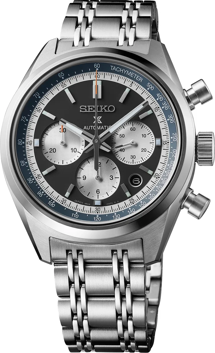 100周年紀念機械計時限量腕錶SRQ049J1，9萬1000元。品牌提供