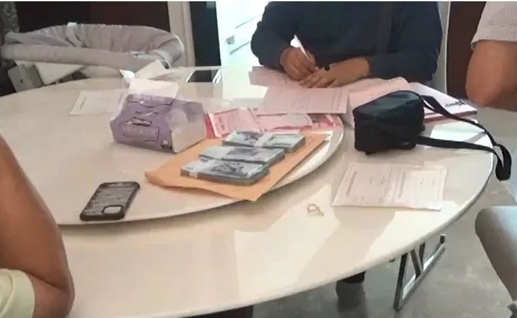 檢警調查獲總統賭盤，賭資高達4億5,350萬元。翻攝畫面