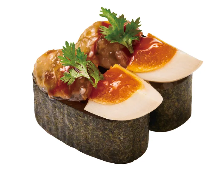 ▲ 蛋與鮮蚵的巧妙搭配，如同義氣濃厚的兄弟情。/ 嚐鮮價 : NT40元。