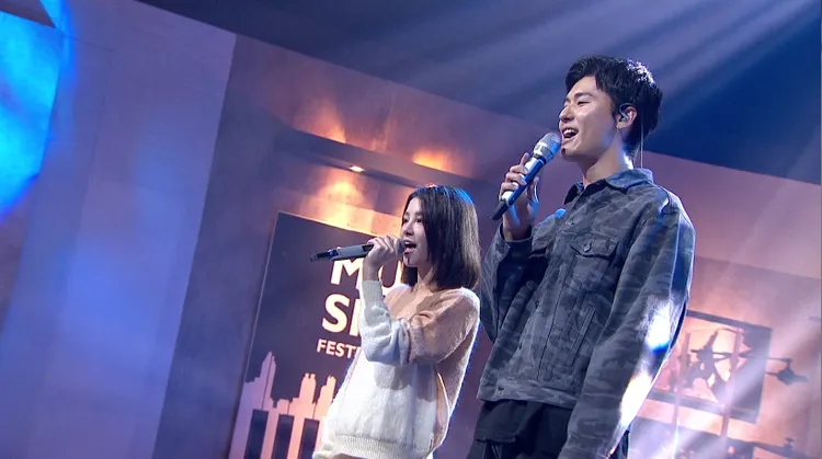 風田（右）和宇珊首次搭檔，號稱主持界的「最萌身高差」。年代提供