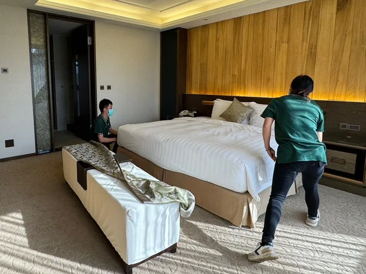 因應缺工，旅宿業希望開放使用移工人力。示意圖，非當事業者，優質旅遊發展協會提供