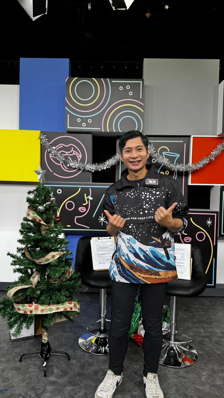 男星逸翔挑戰直播開創事業新路線。17LIVE提供