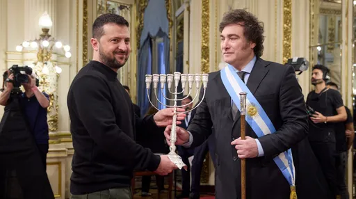 澤連斯基訪阿根廷 強調烏克蘭為自由而戰