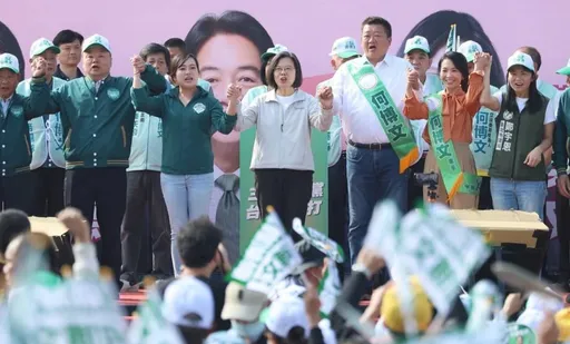 蔡英文:若讓藍贏總統又國會過半 台灣會失去平衡力量