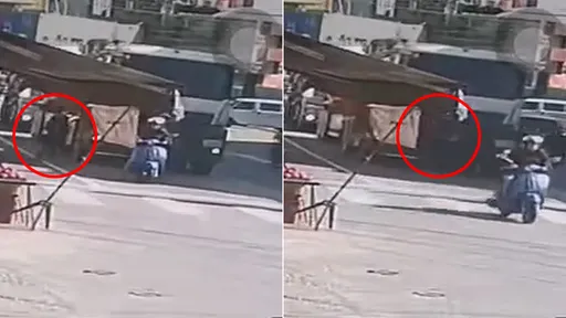 砂石車綠燈起步輾斃行人 影片曝光!網嘆「司機根本看不到」