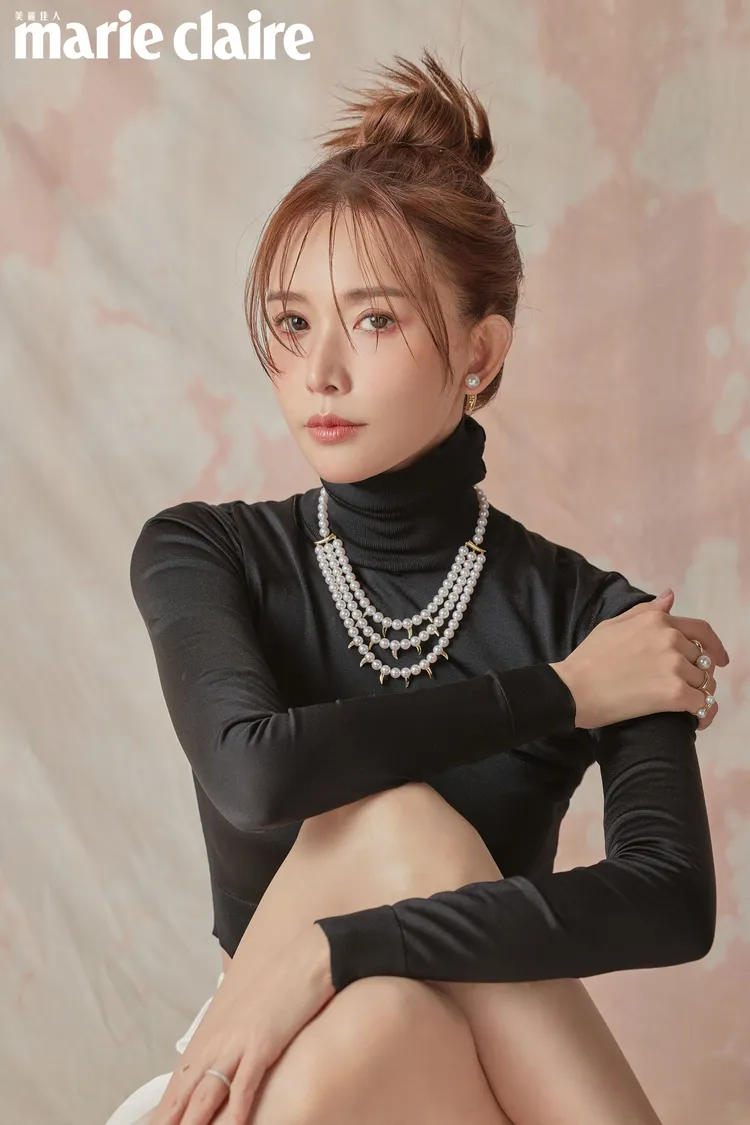 林志玲拍攝《Marie Claire美麗佳人》封面。《Marie Claire美麗佳人》提供
