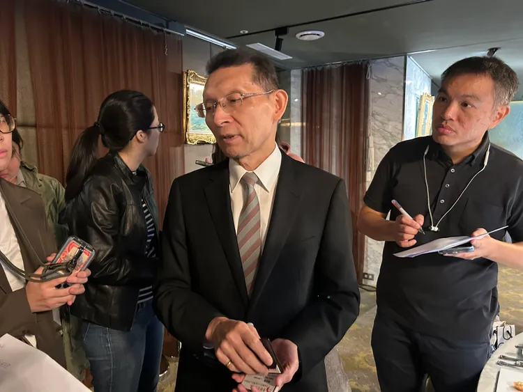 新光投信董事長劉坤錫。林巧雁攝