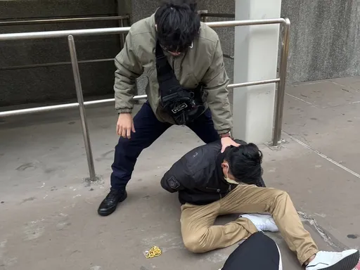 男子才搶完銀樓2金項鍊落跑　活該遇上班警！電話確認過下秒攔車逮人