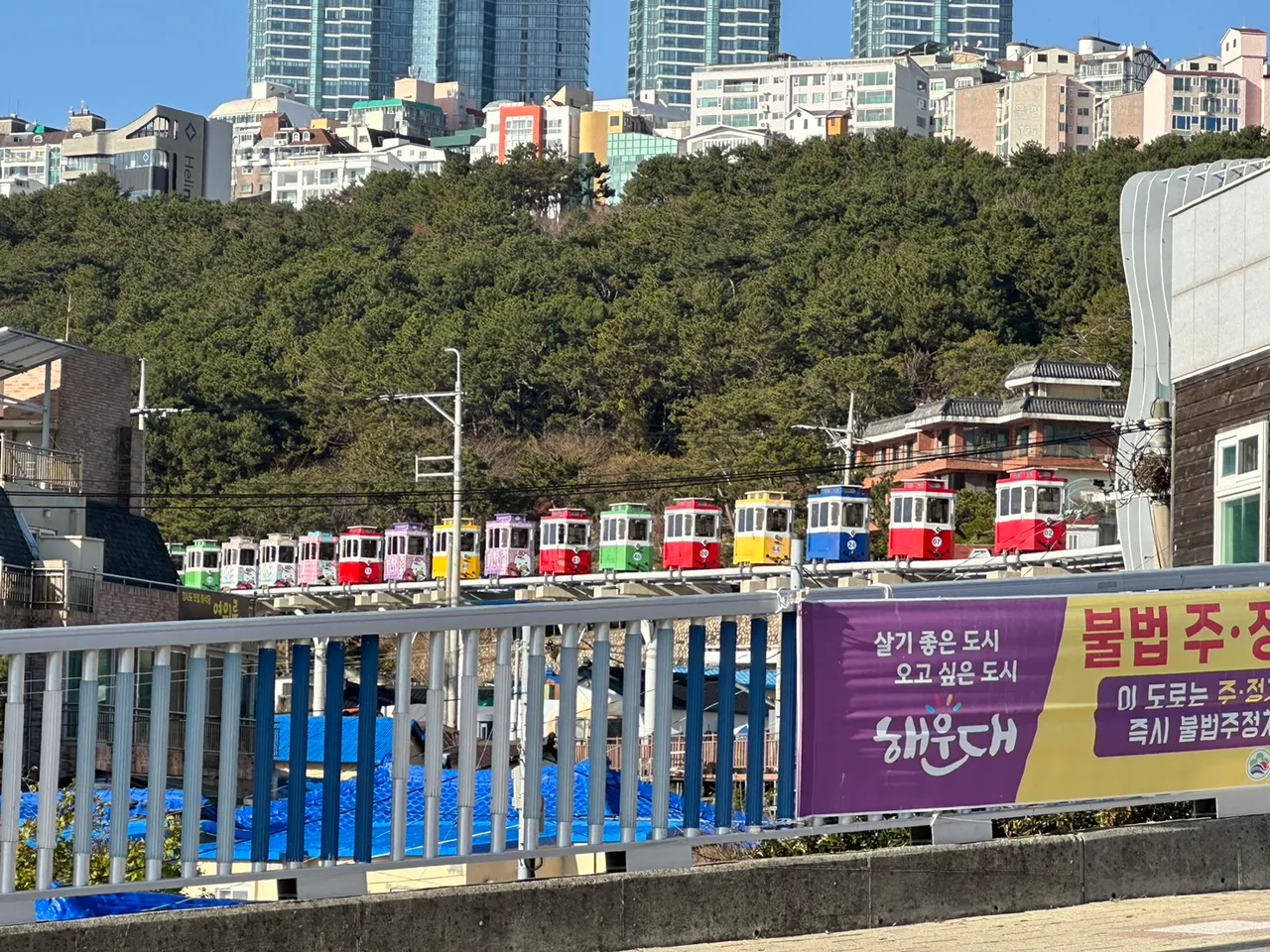 彩色膠囊列車。陳怡文攝