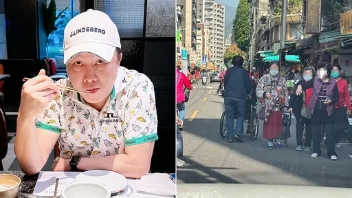 馬路上「阿桑邊走邊聊天」　趙正平森77：受不了車要怎麼開