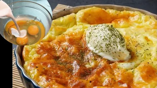 美味邪惡起司烘蛋！原來這麼簡單　食材拌一拌就是烤箱的事了