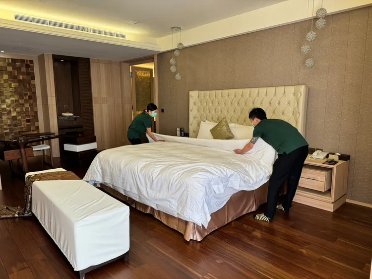 旅宿業頻喊缺工，希望開放使用移工人力，勞動部近日將召開專家學者會議討論此事。示意圖，非當事業者，優質旅遊發展協會提供