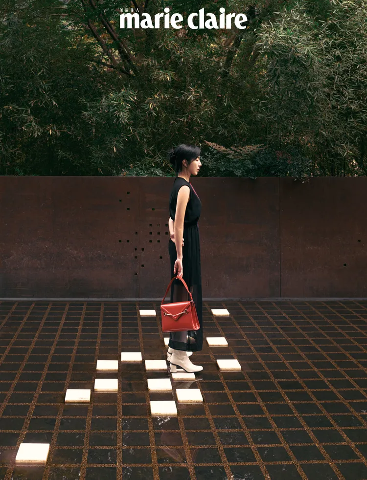 楊謹華拍攝《Marie Claire美麗佳人》封面。《Marie Claire美麗佳人》提供