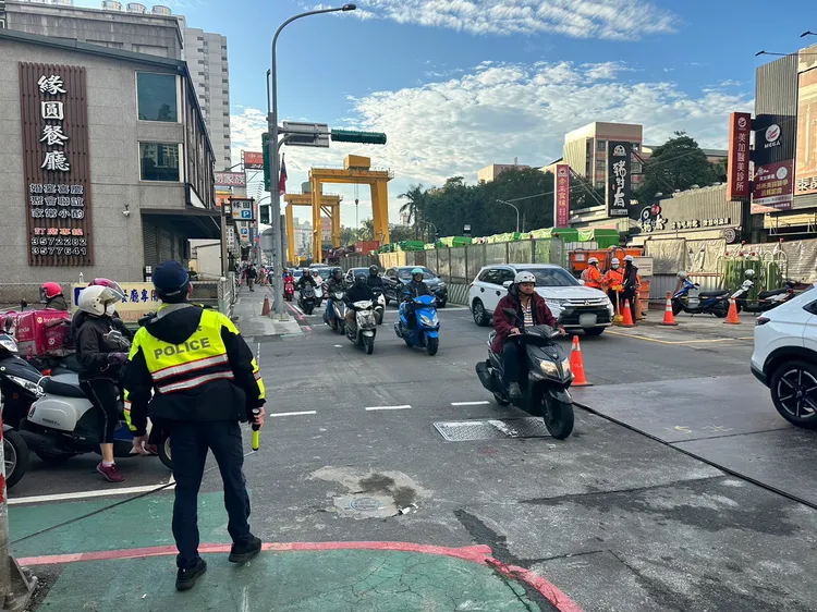 今天清晨6時開放通車。桃園市府提供