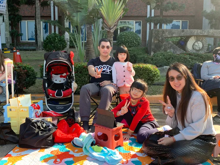 有北部親子提早來義守大學卡位最佳視角。義大世界提供