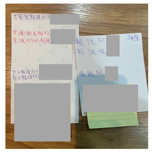 刑事局破大選賭盤扣869萬　3組候選人「代號」曝光！組頭掉漆連這字都寫錯