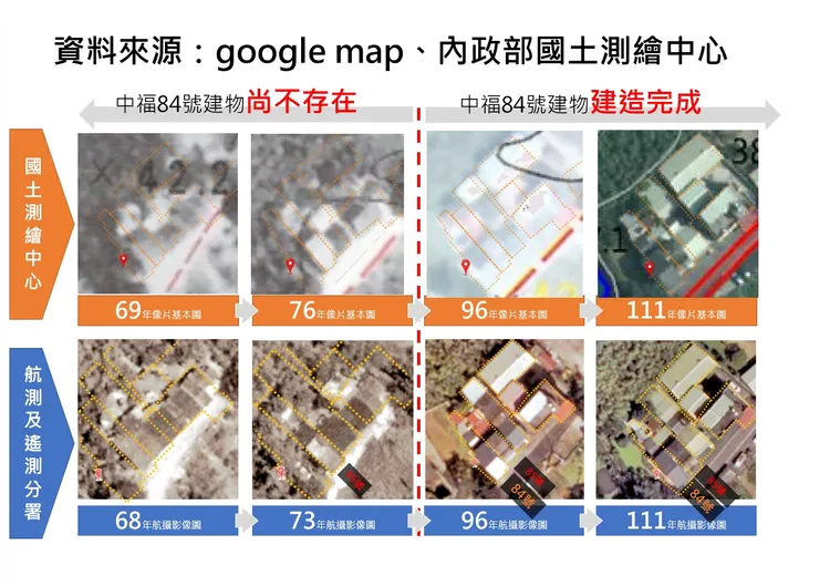 賴清德老家進化史。工務局提供