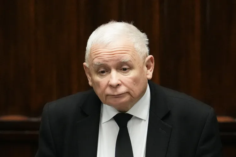 法律正義黨黨魁卡臣斯基（Jaroslaw Kaczynski）。路透社