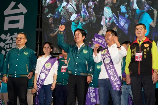 許智傑鳳山競選總部成立!賴清德:高雄要八席全上