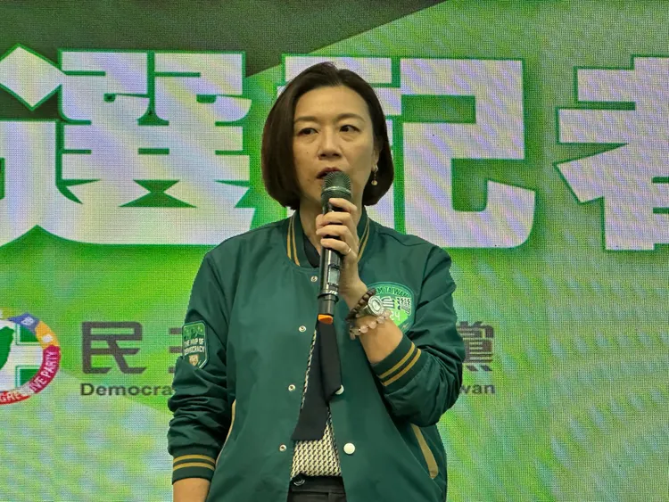 民進黨立委林靜儀。潘袁詩羽攝