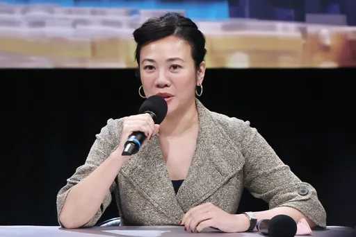 吳欣盈坦承辯論會睡著了! 笑著這樣解釋