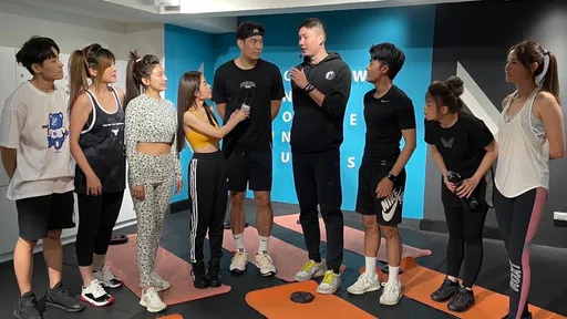 球星吕政儒兄弟档传授健身密技 6主播迎战体能特训