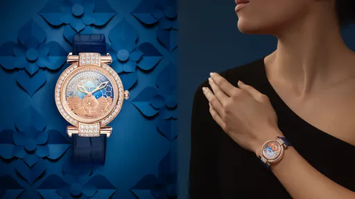 蕭邦秀工藝精雕靈動荷花錶 方寸間捕捉晝夜流動美