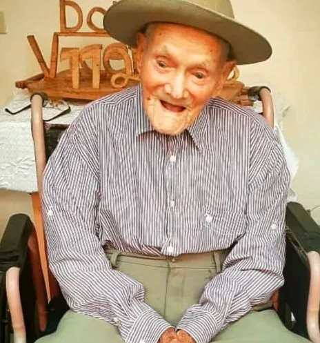 委內瑞拉114歲莫拉是目前還在世的最高齡男性。翻攝longeviquest網站