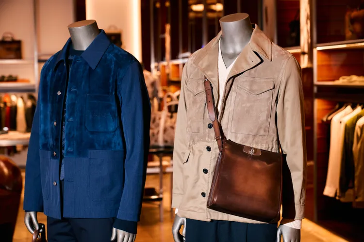 Berluti 2024春夏系列發表會現場。品牌提供