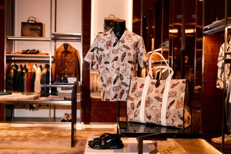 Berluti 2024春夏系列發表會現場。品牌提供