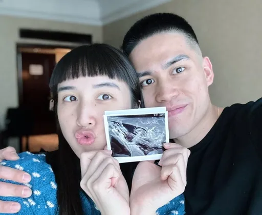 恭喜!「台灣隊長」陳盈駿要當爸了 平安夜嗨曬超音波照
