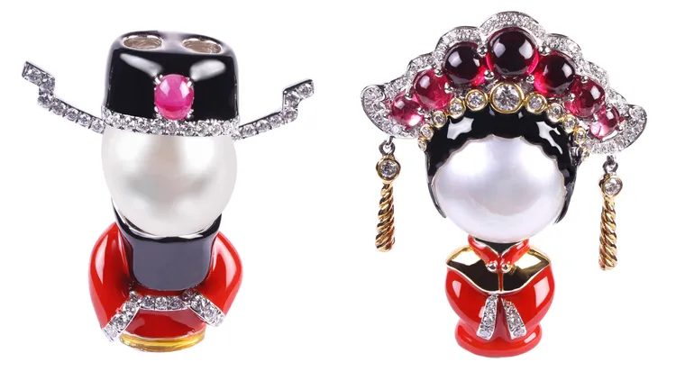 天然南洋珠鑽石偶，價格店洽。品牌提供