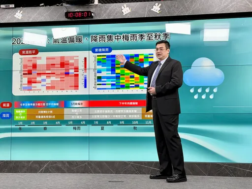明年第一季雨量正常到偏多 氣象署:1月到2月留意寒流、冷氣團