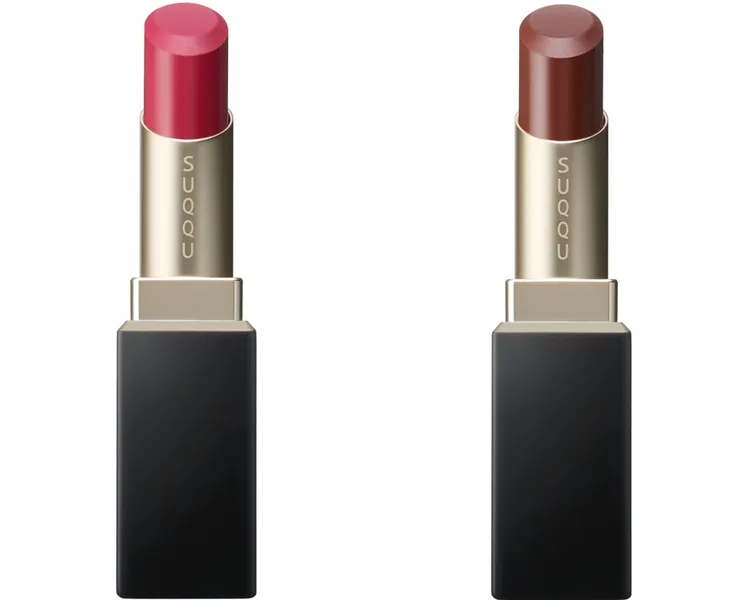 晶采柔艷唇膏#118（左）、#119（右），各1900元。品牌提供