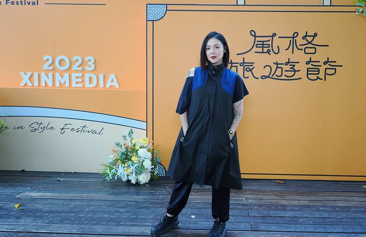 歐陽靖認為和兒子像是為了出去玩而生的母子。XINMEDIA提供