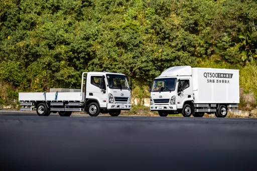 Hyundai導入全新五噸商用車 QT500大霸王四車型正式上市