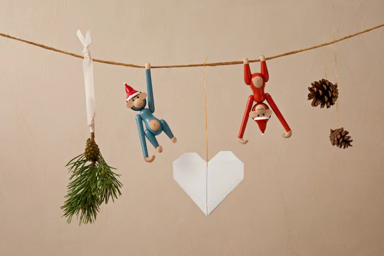 Kay Bojesen_Monkey Mini 木頭迷你猴。業者提供