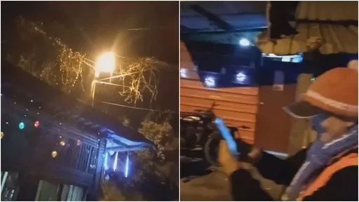 新竹尖石飄雪10分鐘影片曝！孩童奔跑嗨叫　提前感受聖誕歡樂