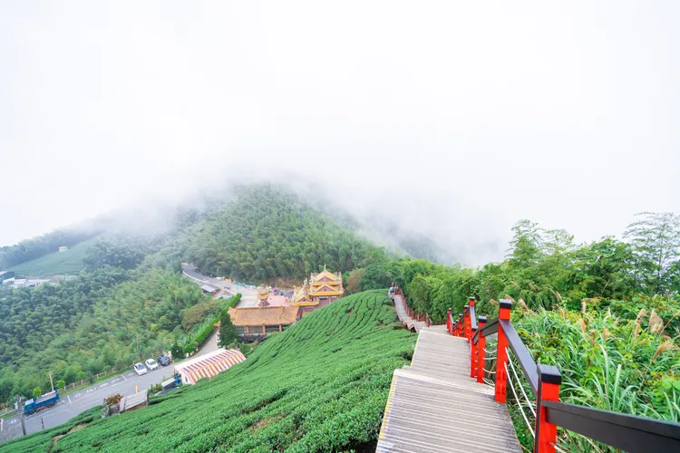二尖山步道。嘉縣府提供