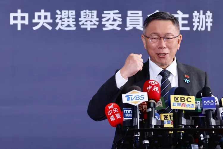 對於柯文哲自詡最能跟中國溝通，趙少康直呼吹牛。資料照片，林林攝